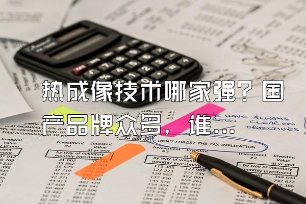 热成像技术哪家强？国产品牌众多，谁更胜一筹？