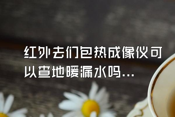 红外去们包热成像仪可以查地暖漏水吗?