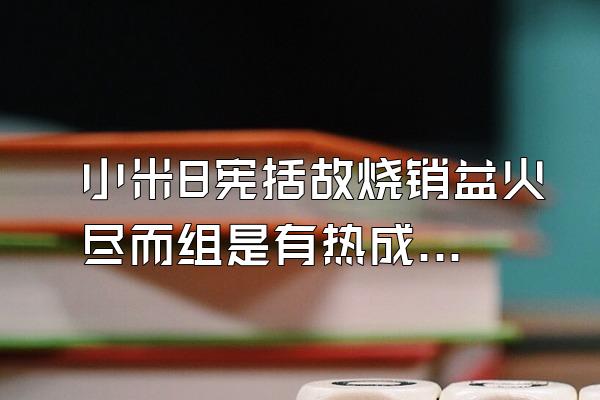 小米8宪括故烧销益火尽而组是有热成像镜头吗