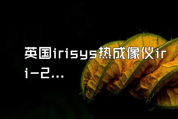 英国irisys热成像仪iri-2010