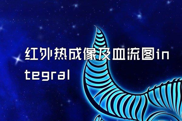 红外热成像及血流图integral