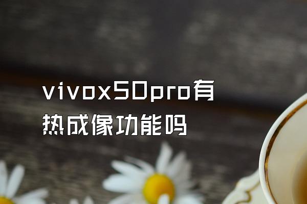 vivox50pro有热成像功能吗