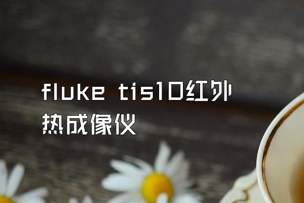 fluke tis10红外热成像仪