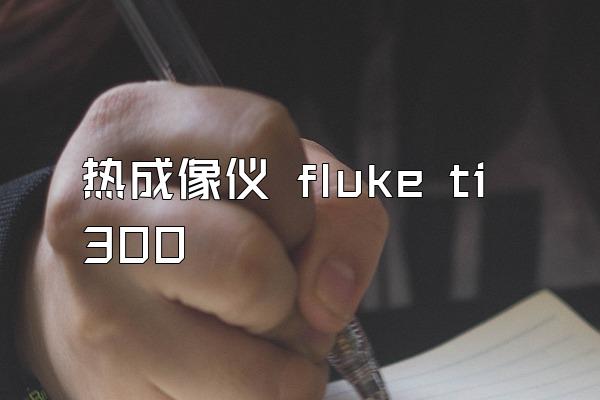 热成像仪 fluke ti300