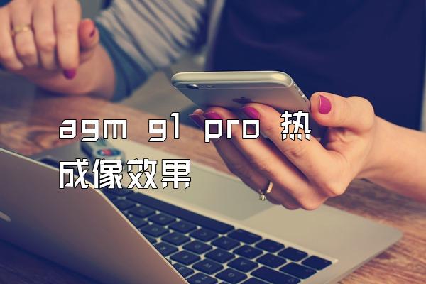 agm g1 pro 热成像效果