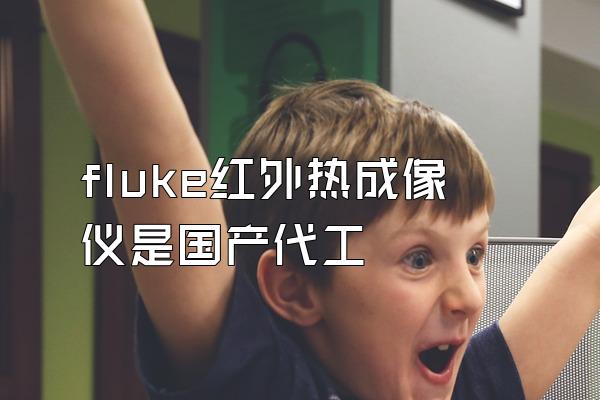 fluke红外热成像仪是国产代工