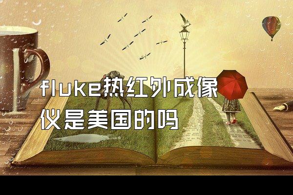 fluke热红外成像仪是美国的吗