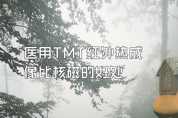 医用TMT红外热成像比核磁的好处