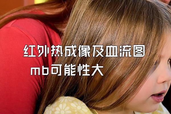 红外热成像及血流图 mb可能性大