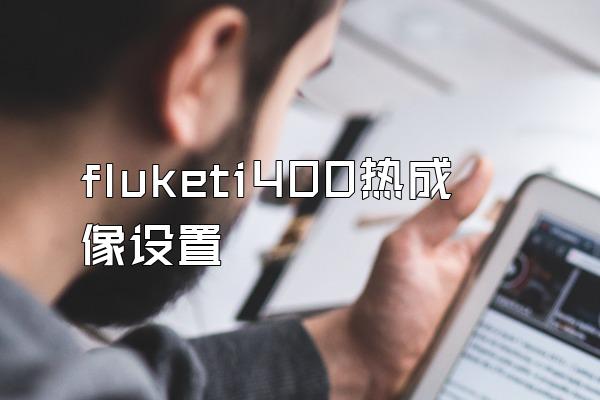 fluketi400热成像设置