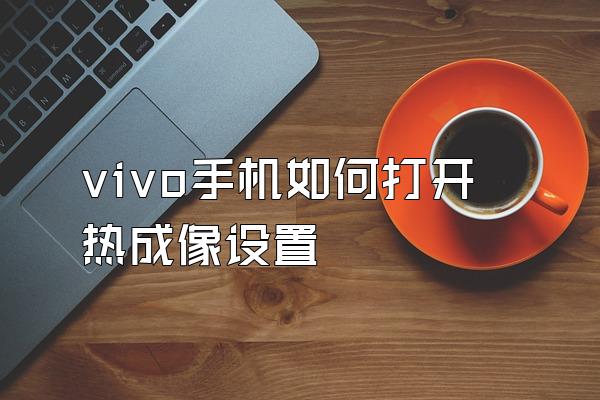 vivo手机如何打开热成像设置