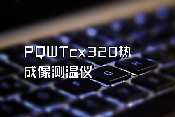 PQWTcx320热成像测温仪