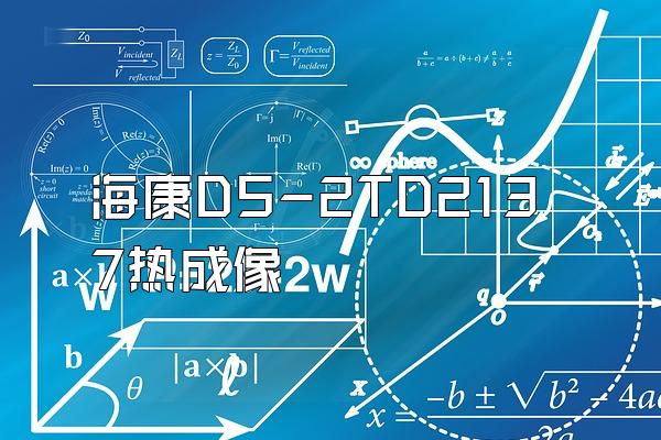 海康DS-2TD2137热成像