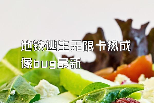 地铁逃生无限卡热成像bug最新