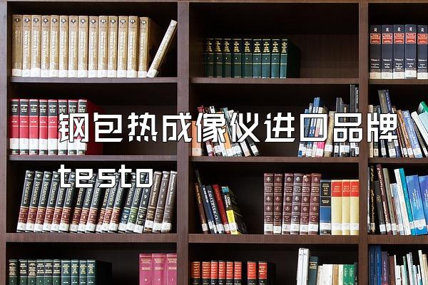 钢包热成像仪进口品牌testo